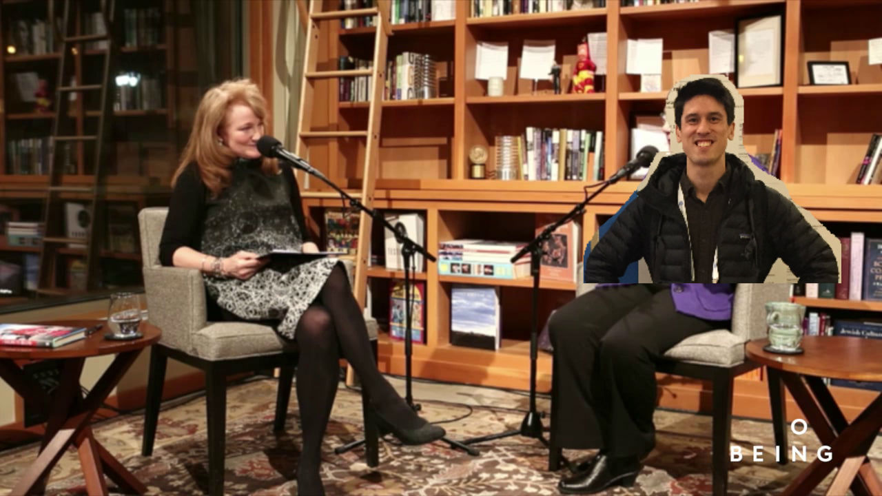 Krista interviewing Rich